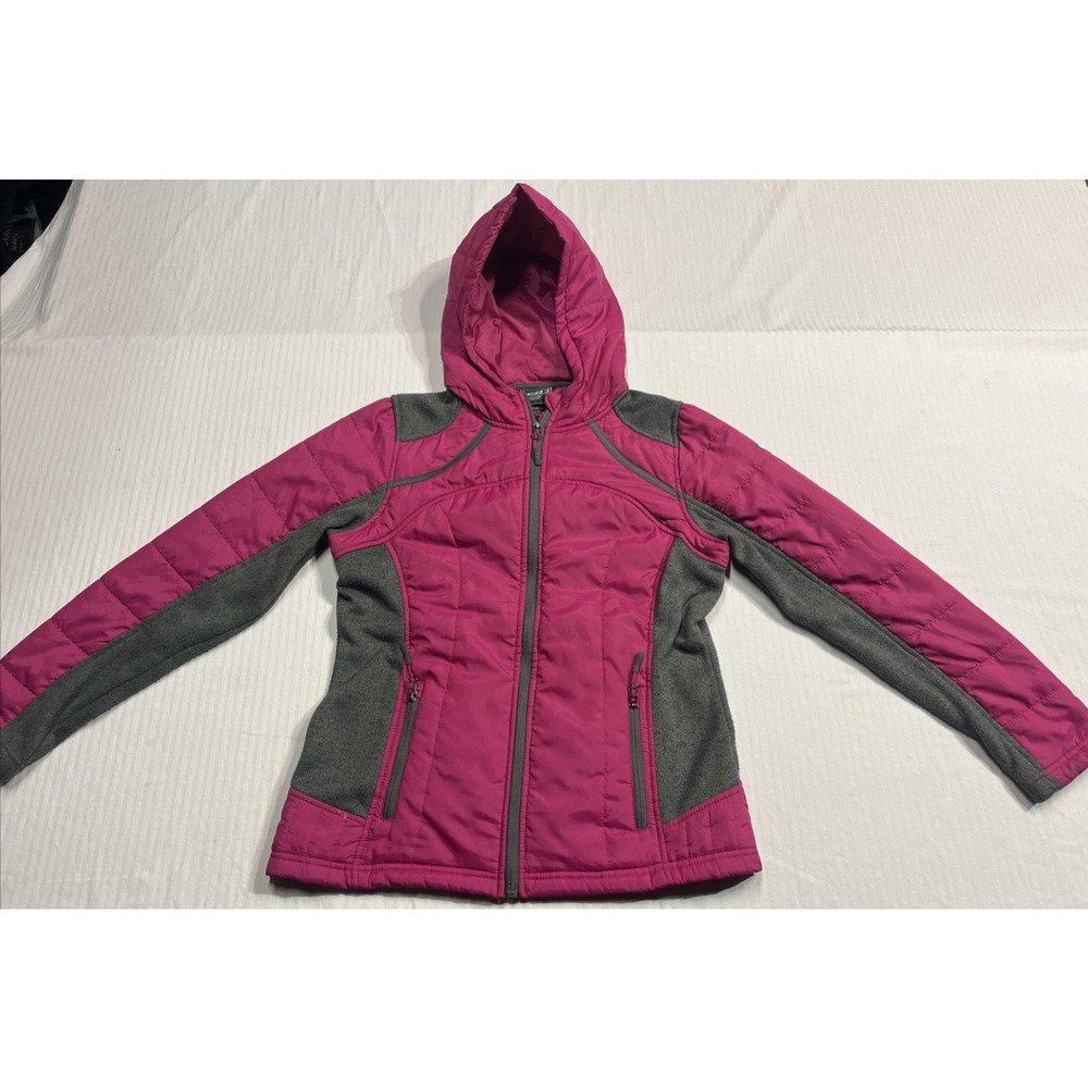 CB-PINK/BLACK JACKET-WOMEN'S medium Winter Coat/Ski Coat